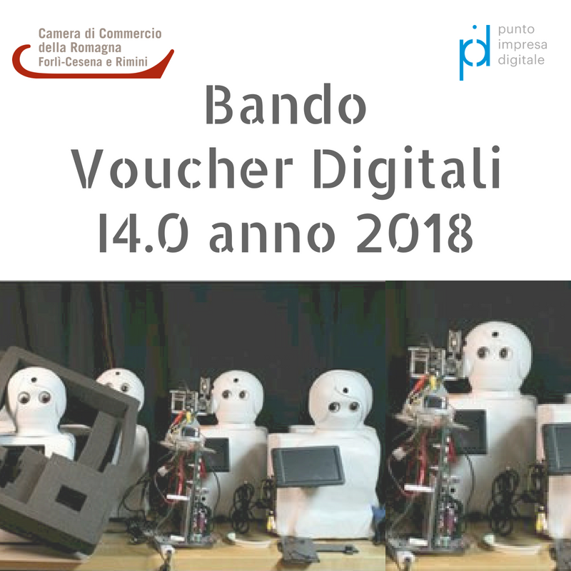 Bando Innovazione digitale - Voucher Digitali I4.0 camera di commercio della Romagna