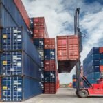 immagine container per esportazione merci
