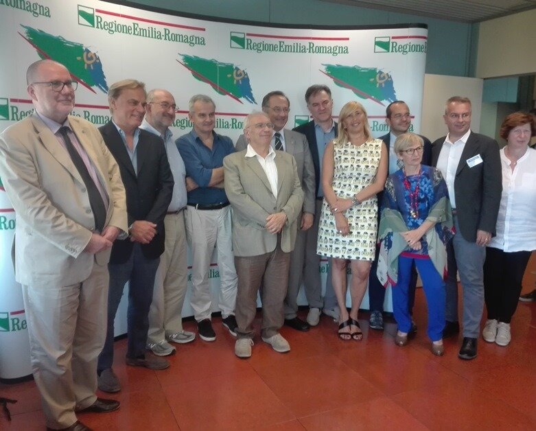 gruppo con prof Bianchi