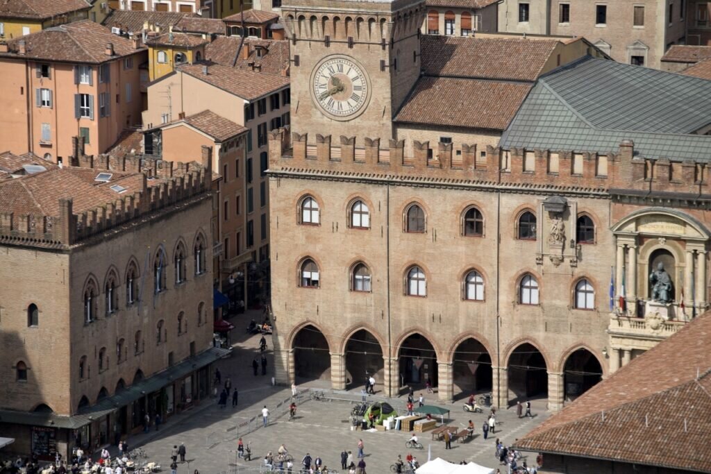 Bologna piazza Maggiore
