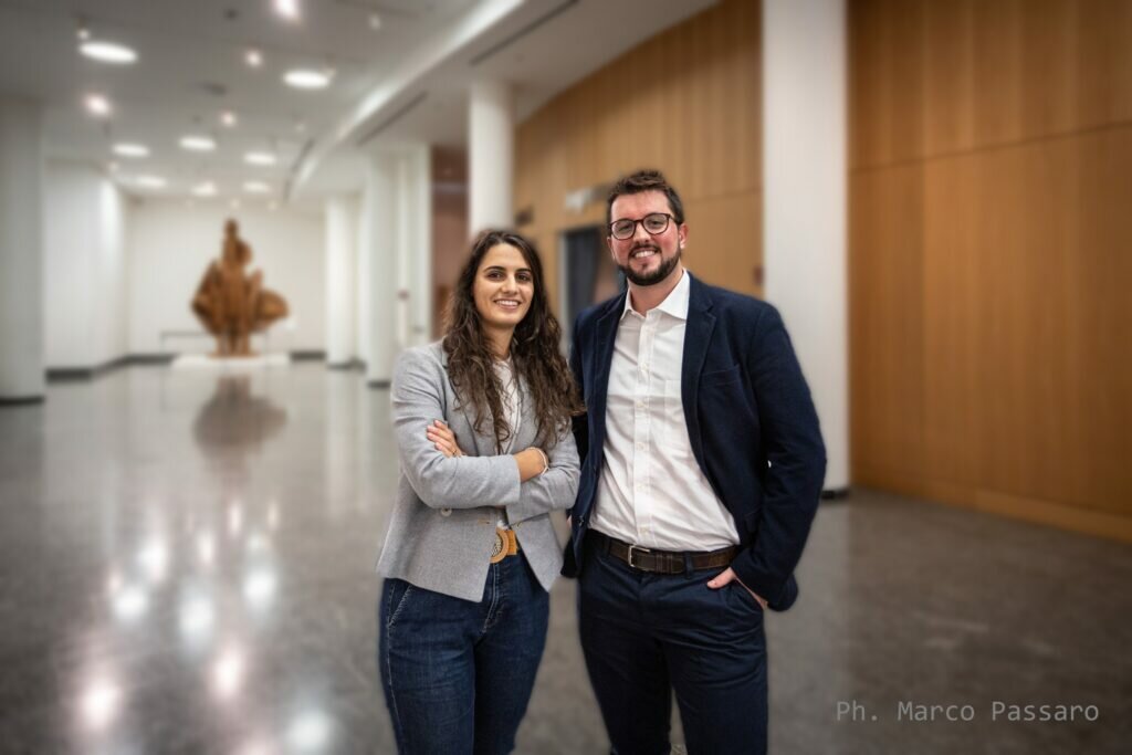 Camilla Conti e Lorenzo Agostini di Adoptronics