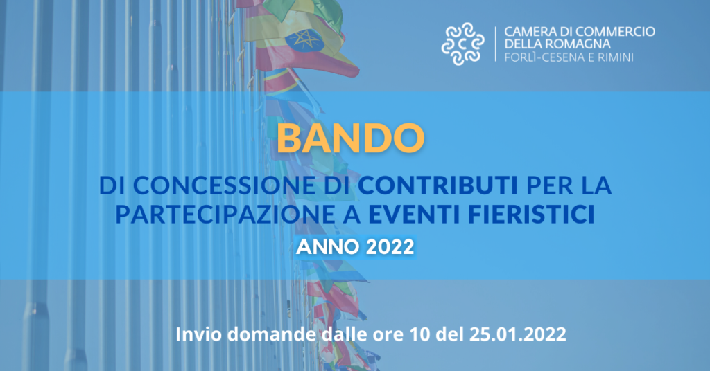 bando contributi partecipazione fiere