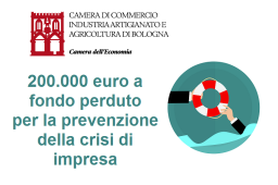 voucher crisi d'impresa