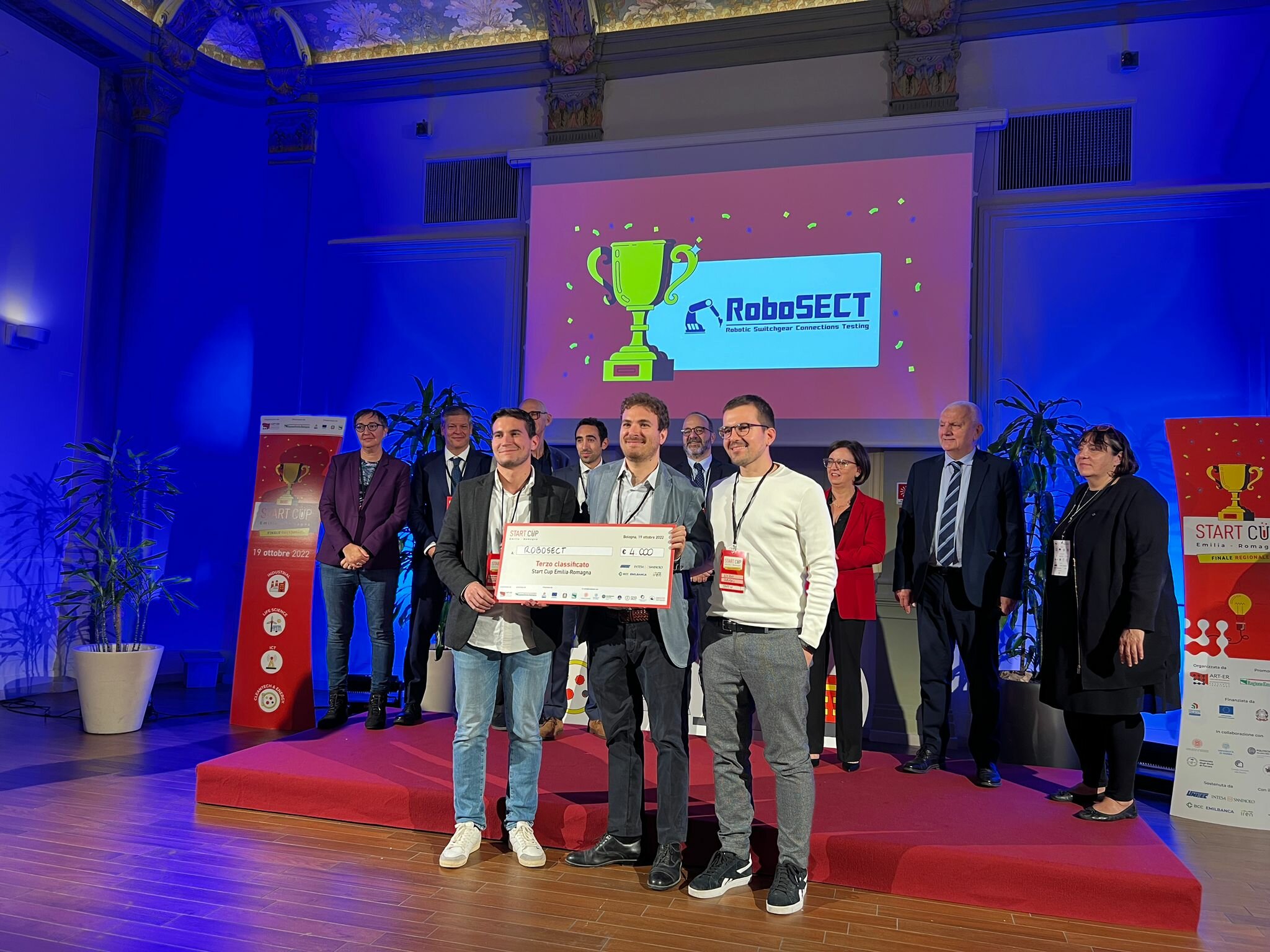 Robosect terzo classificato
